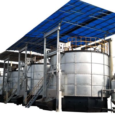 8-12 m3/día Tratamiento de estiércol Fermentación Tanque orgánico Equipo de producción de fertilizantes