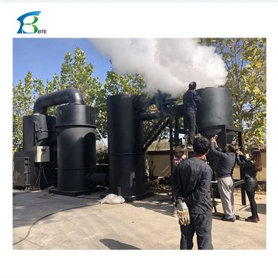 Incineración completa de residuos hospitalarios con nuestro sistema de incineración de acero al carbono de 2500 kg