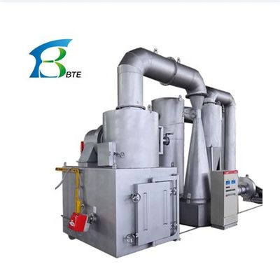 Incineración completa de residuos hospitalarios con nuestro sistema de incineración de acero al carbono de 2500 kg