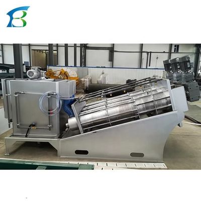 Tratamiento de agua 1 Presión A Vis Deshidratador de planta Presión de tornillo con caja de control automática