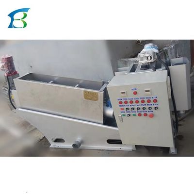 Tratamiento de agua 1 Presión A Vis Deshidratador de planta Presión de tornillo con caja de control automática