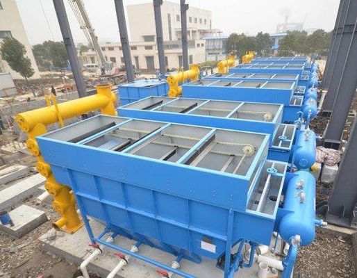 Máquina de flotación de aire de cavitación con sistema CAF de 500L/hora para diseño de separadores de agua oleosa