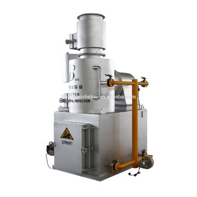 Incinerador de desechos de incineración de plasma de 7,5 kW personalizado para el tratamiento de desechos municipales