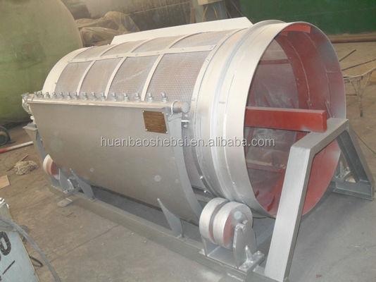 Microfiltro rotativo de tambor para filtración de aguas residuales industriales Capacidad de 5-500 cbm/h