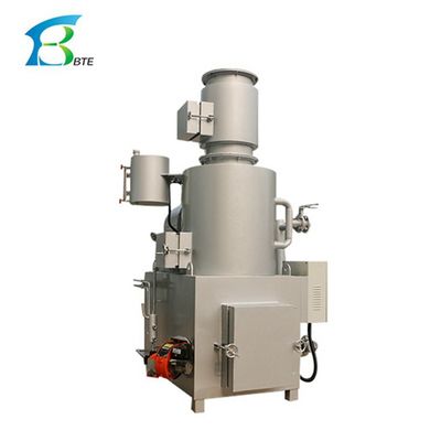 Incinerador de aves de corral 900-1400 grados centígrados Temperatura 10-1000 kg/partido Capacidad