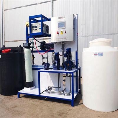 Generador de hipoclorito de sodio para el tratamiento del agua para componentes centrales y potencia del motor