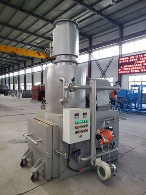 Incinerador para mascotas Máquina de cremación sin humo con capacidad personalizada de 10-500 kg/hora